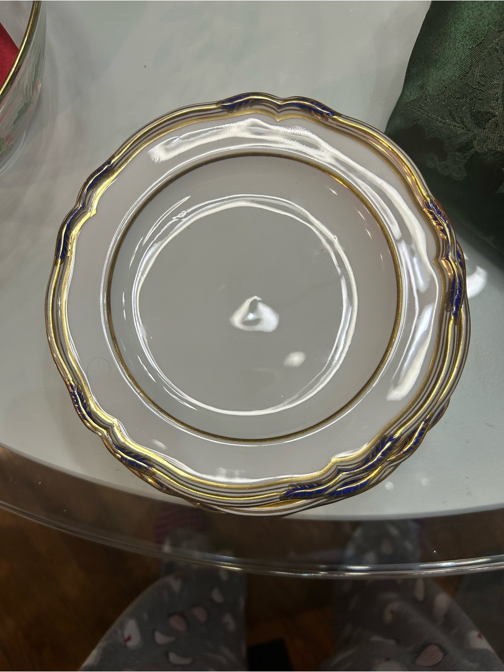 Vintage Copeland Spode
Stafford Blue Leaf and Gold
Scallop